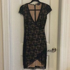 Bebe Black Lace Dress